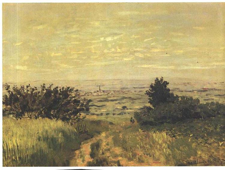 Claude Monet View to the plain of Argenteuil